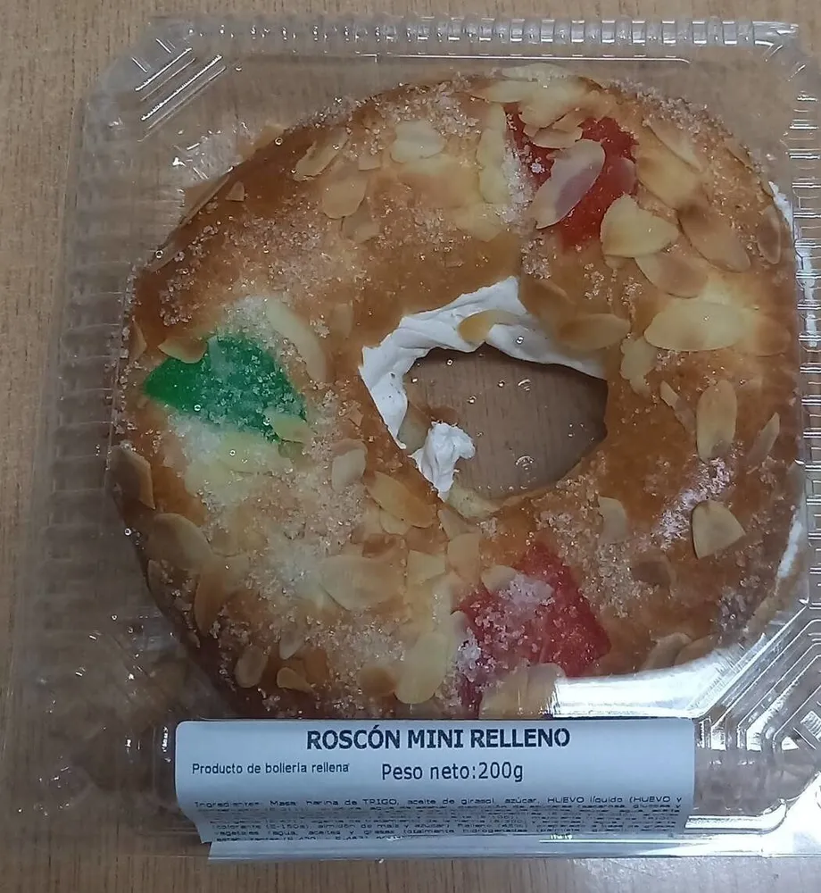 Roscón mini relleno