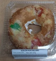 Roscón mini relleno
