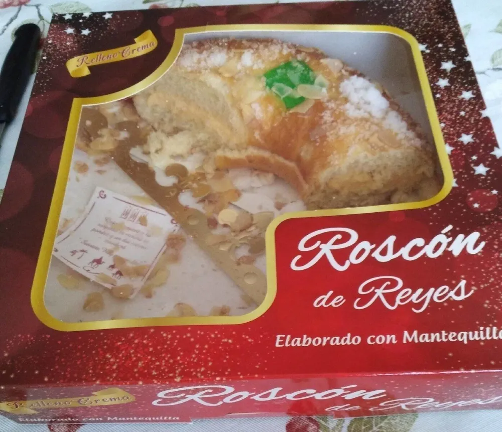 Roscón crema