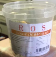 Snack de bacalao