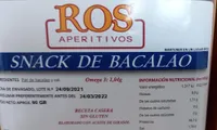 Snack de bacalao
