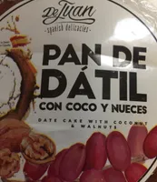 Pan de Datil con Coco y Nueced