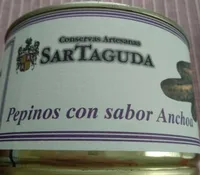 Pepinos con sabor a anchoa