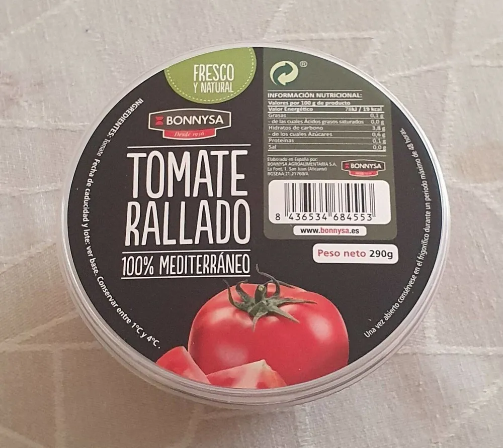Tomate rallado