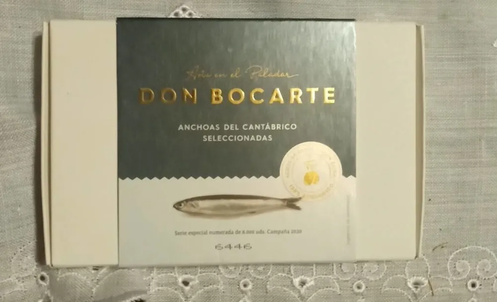 Anchoas del Cantábrico seleccionadas