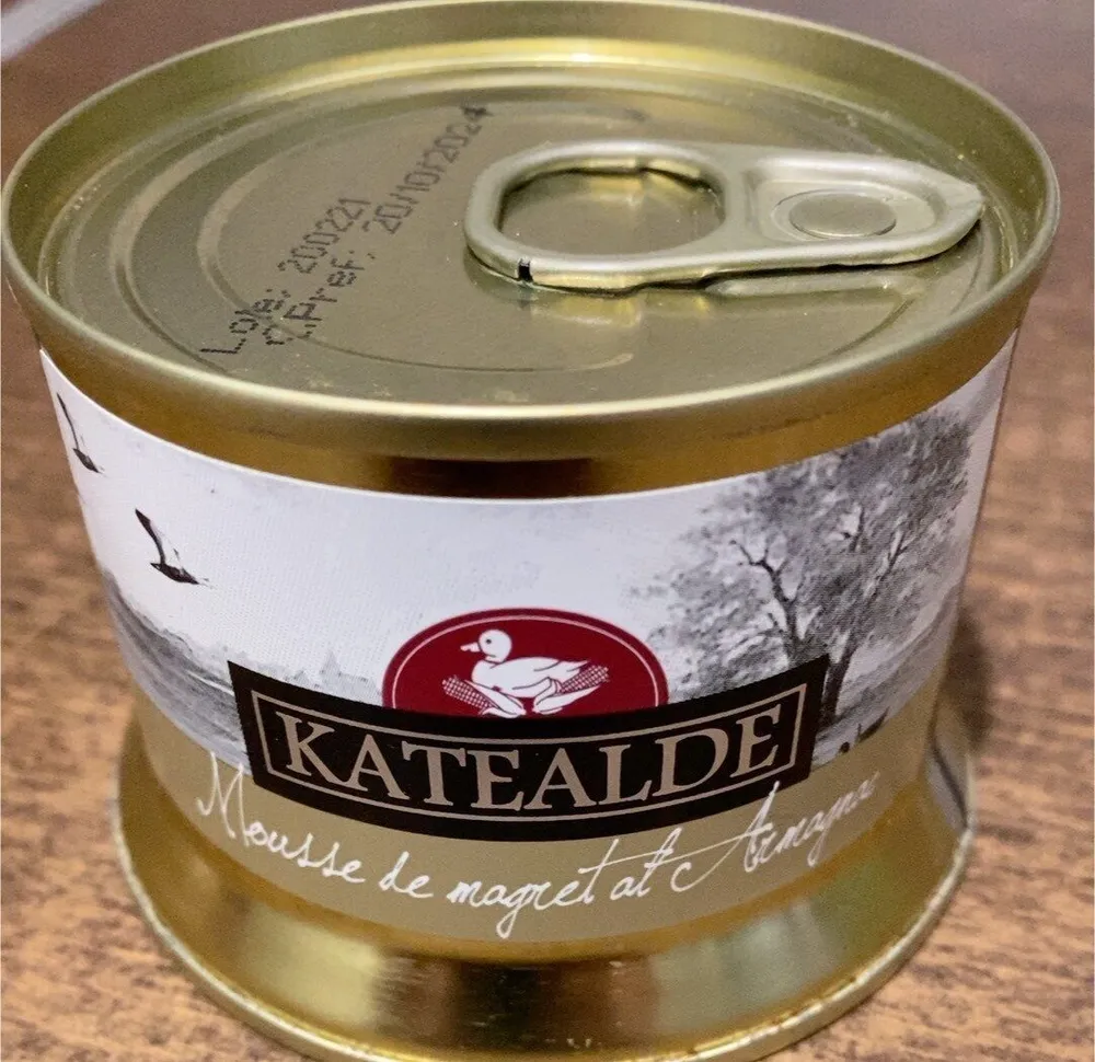 Mousse de magret de pato al Armagnac