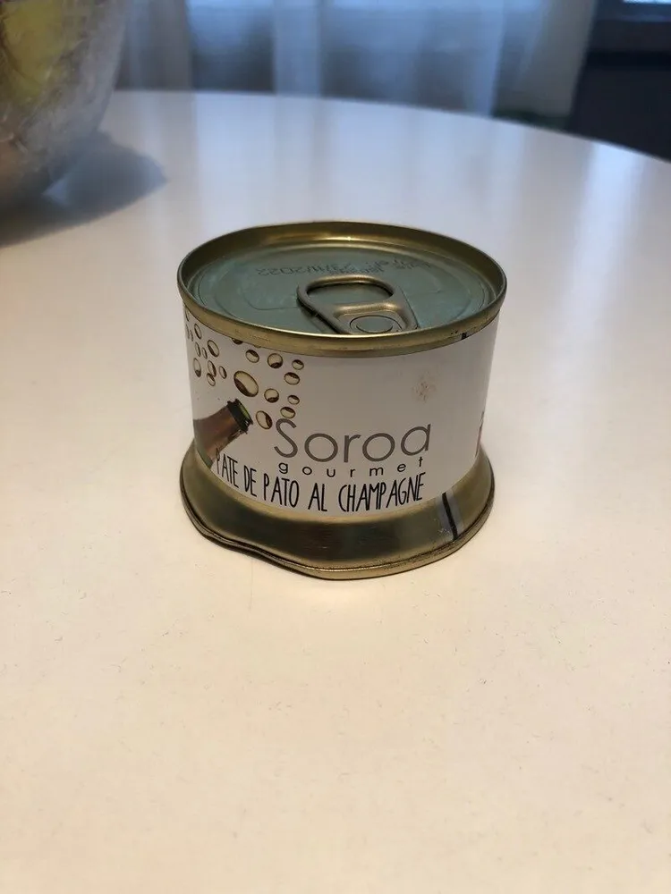 Paté de pato al champagne