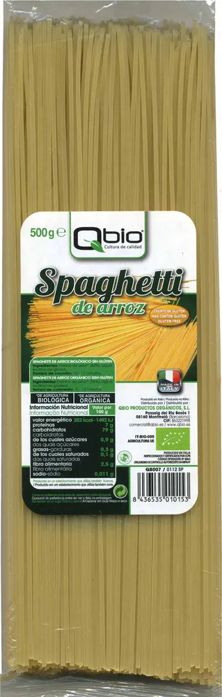 Spaghetti de arroz