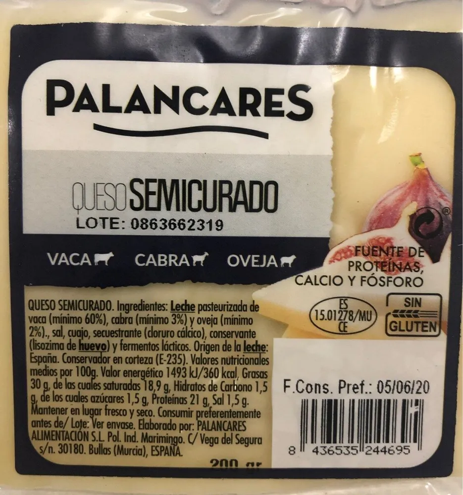 Queso semicurado