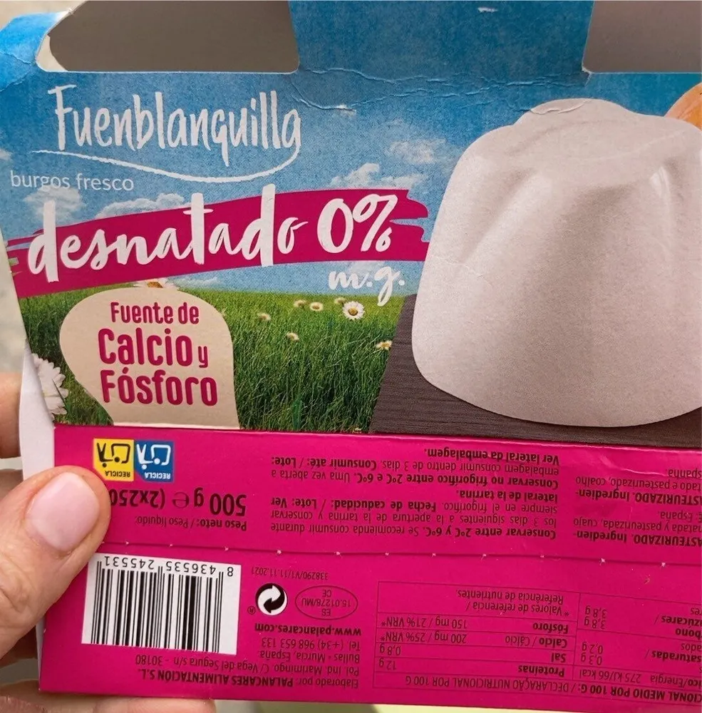 Quedo de burgos desnatado