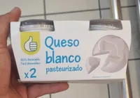 Queso blanco pasteurizado