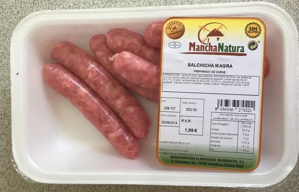 Salchicha magra