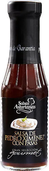 Salsa de pedro ximenez con pasas