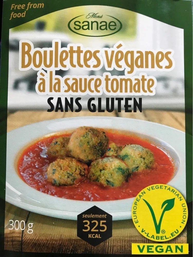 Boulettes véganes à la sauce tomate