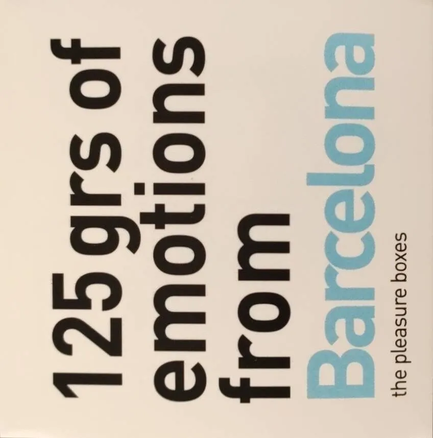 125 grs of emotions from Barcellona
