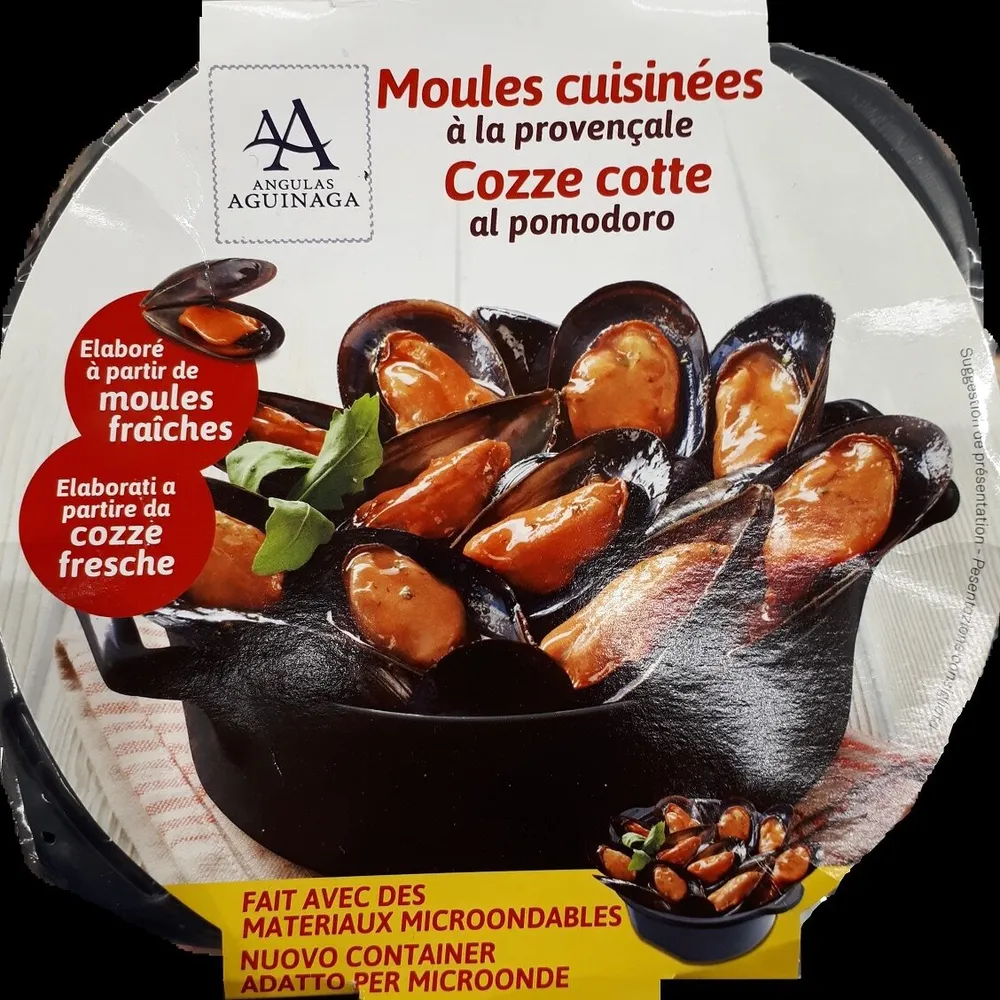 Moules cuisinées à la provençale