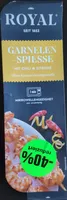 Garnelen Spiesse mit Chili & Zitrone