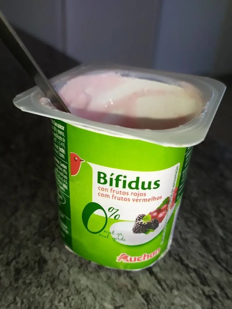 Bífidus con frutos rojos
