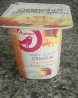 Yogur cremoso con mango