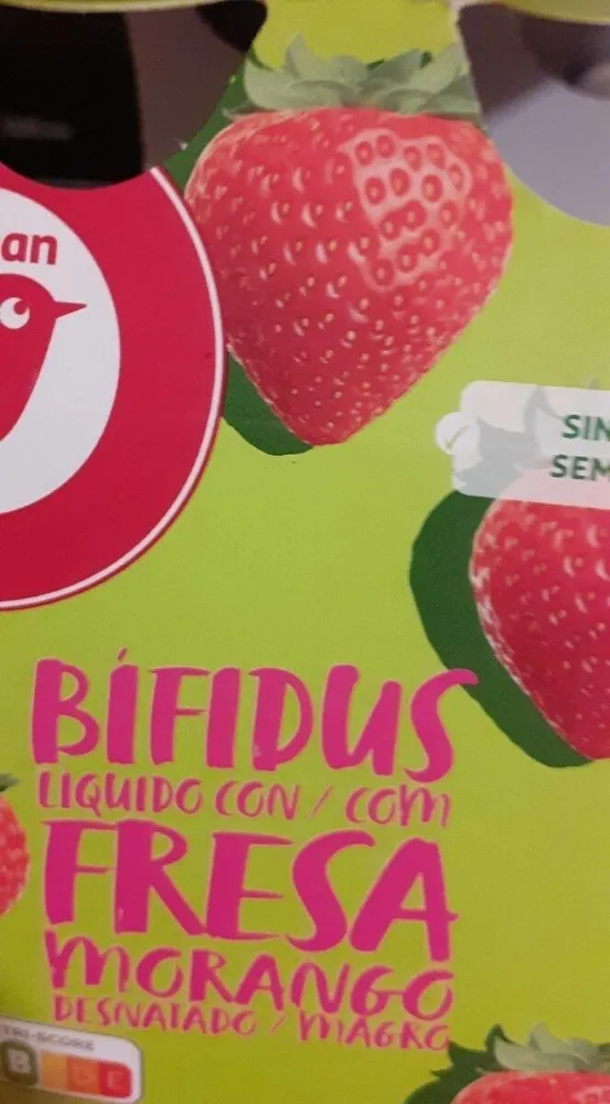 Bifidus líquido con fresa