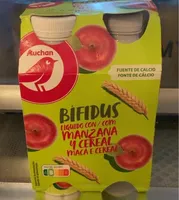 Bifidus liquido con manzana y cereal