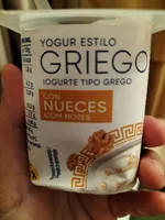 Yogur Estilo Griego con nueces