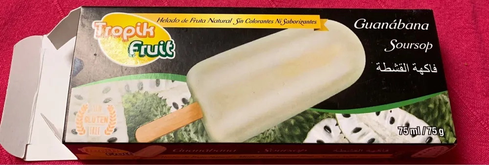 Helado Guanábana