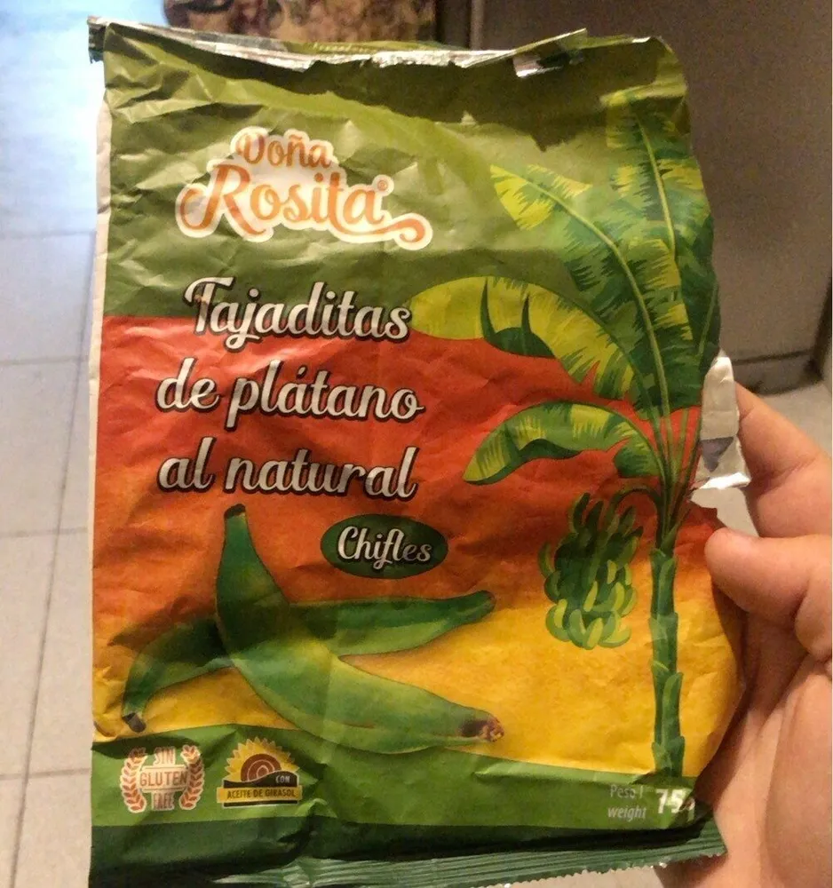 Tajaditas de platano