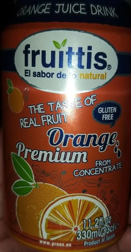 Fruittis Naranja