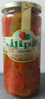 Pimientos asados con leña