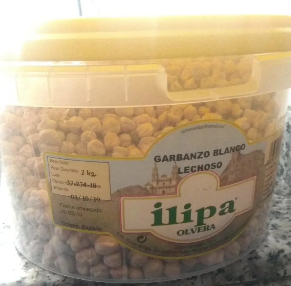 Garbanzo olvera, blanco lechoso