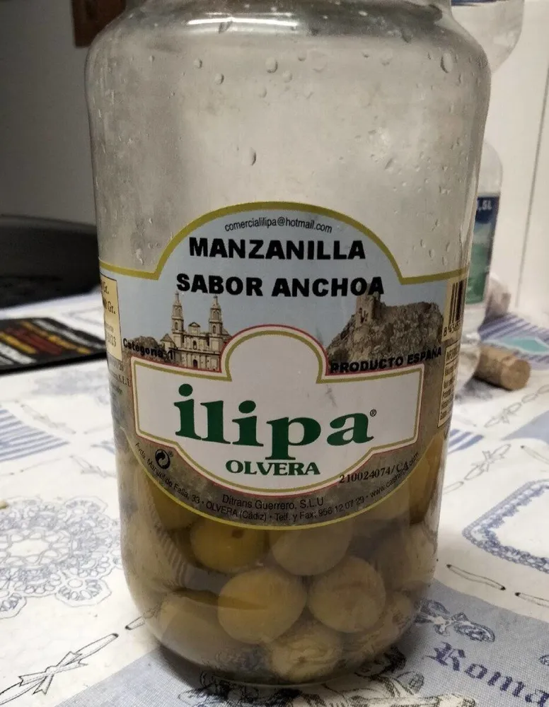 Manzanillo sabor anchoa
