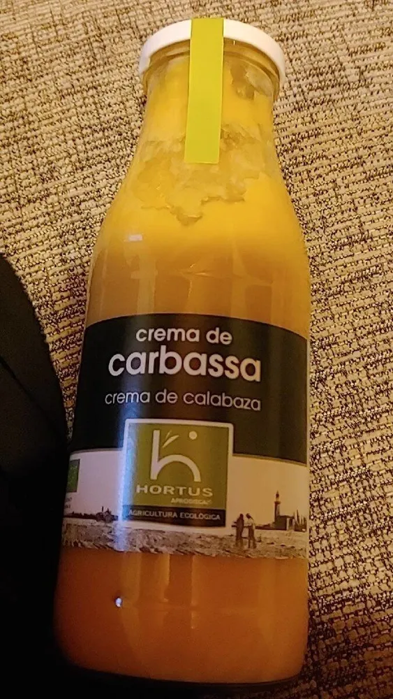 Crema de calabaza