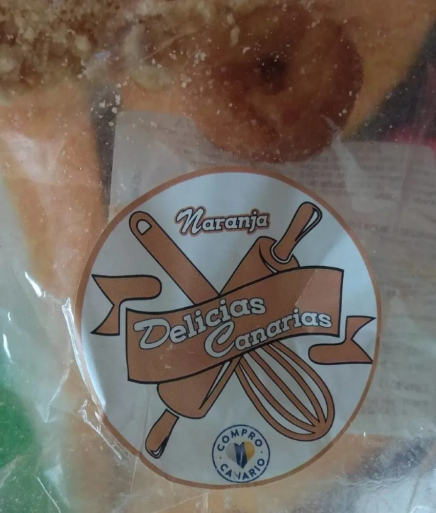 Bollos fritos naranja