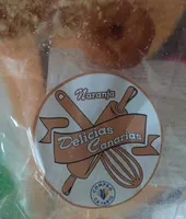 Bollos fritos naranja