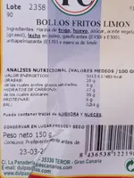 BOLLOS FRITOS LIMÓN