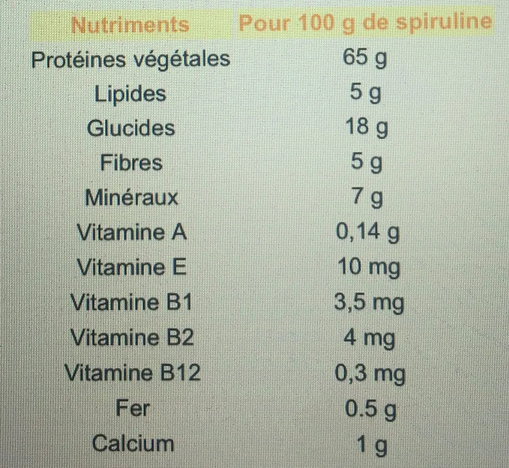 Anastore Spiruline Biologique - 500 Mg /