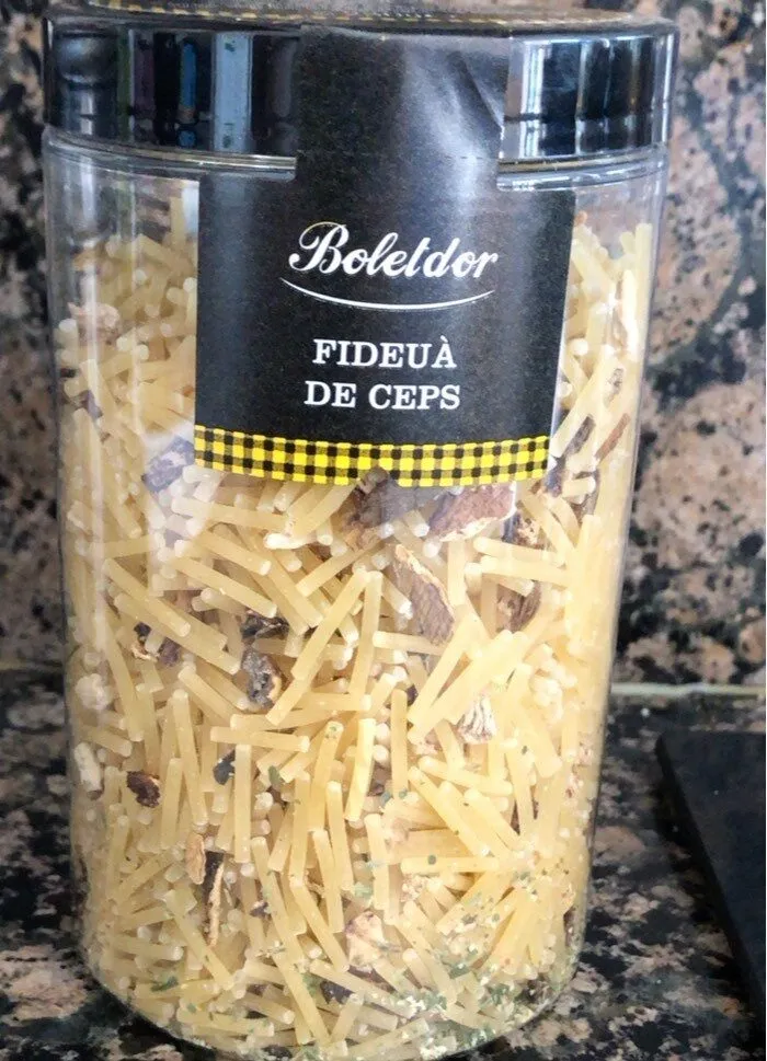 Fideuà de ceps