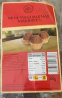 Mini magdalenas marbrées