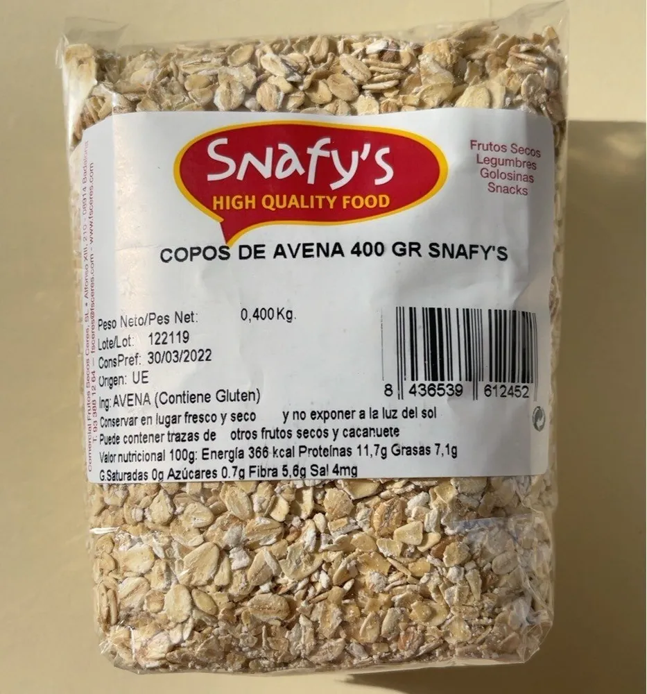 Copos de avena