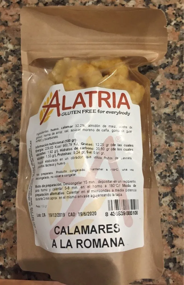 Calamares a la Romana