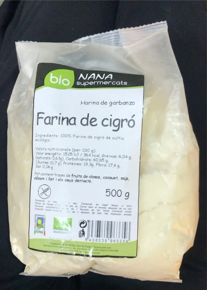 Harina de garbanzo