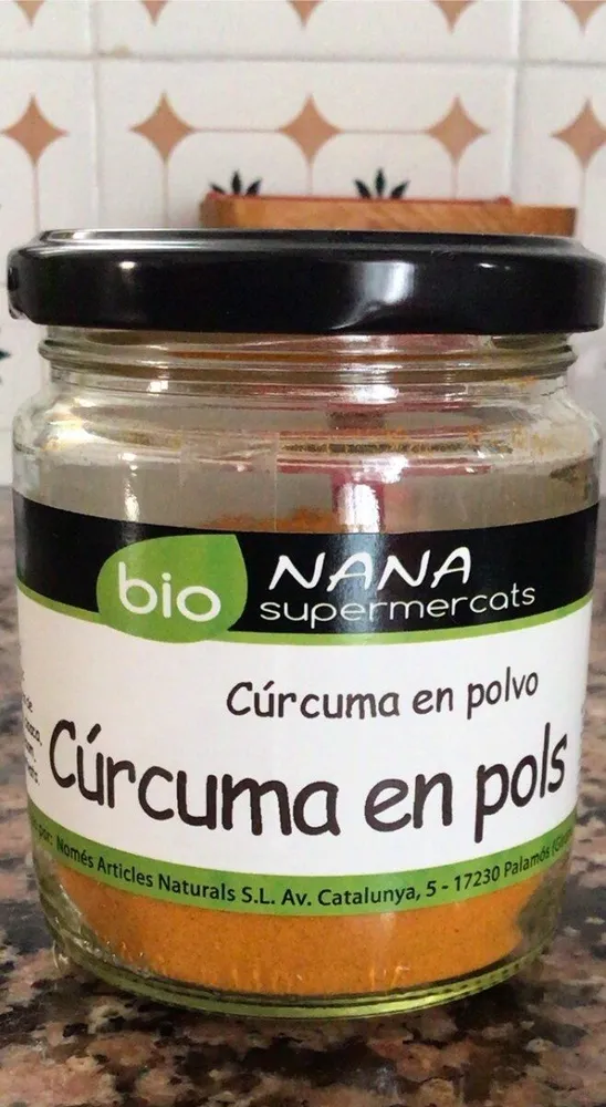 Cúrcuma en pols