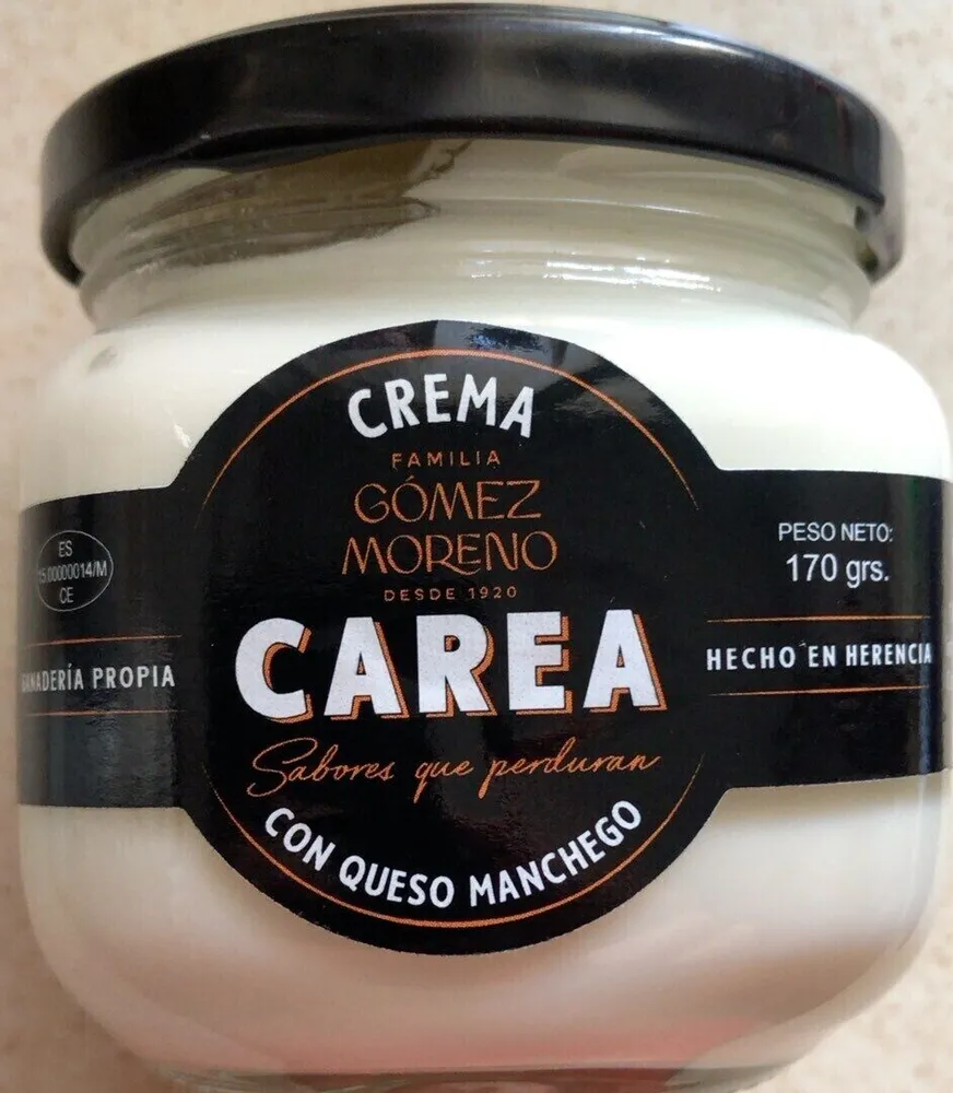 Crema de queso fundido graso para untar