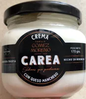 Crema de queso fundido graso para untar