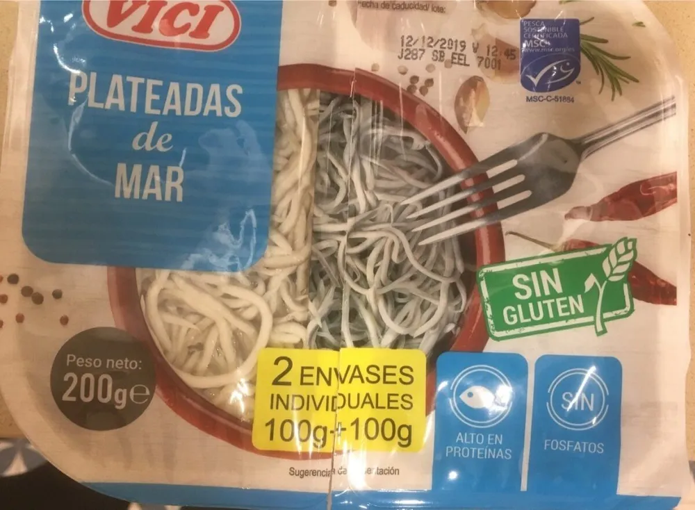 Plateadas de mar