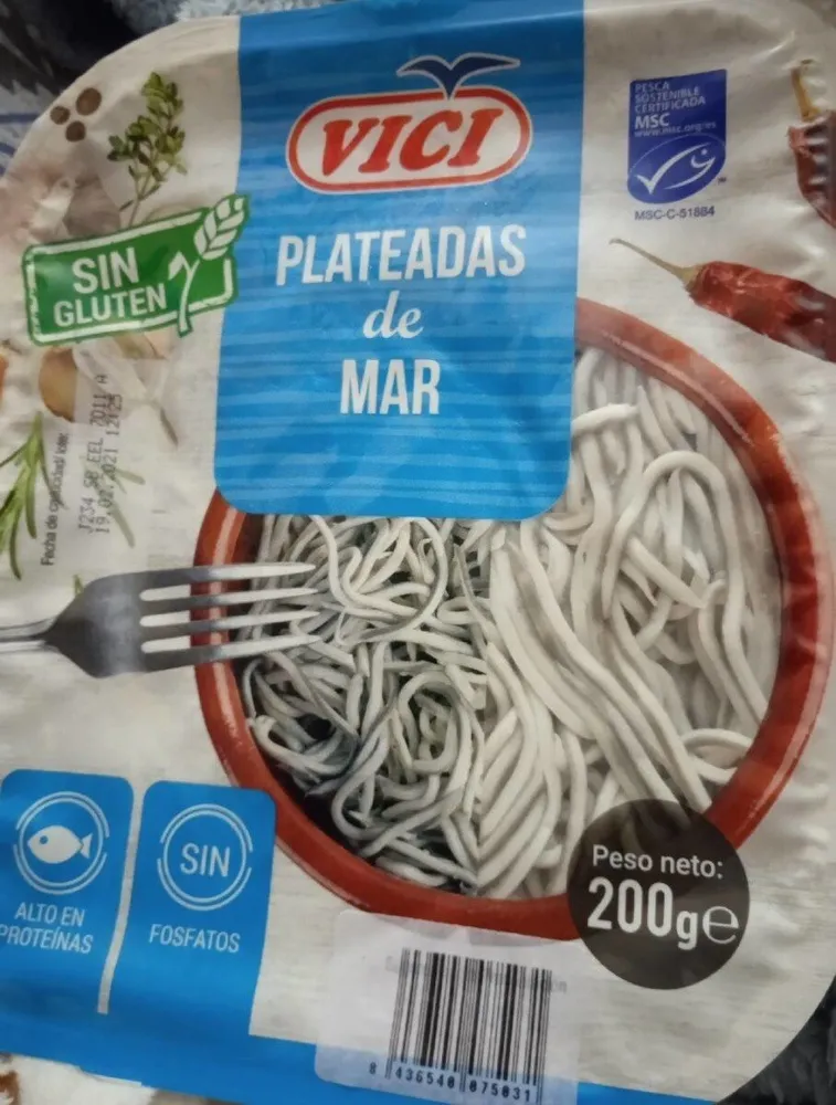 Plateadas de mar