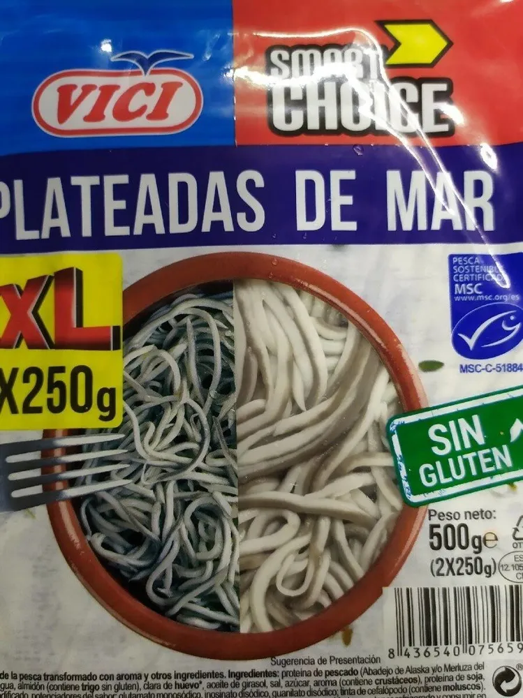 Plateadas de Mar XXL