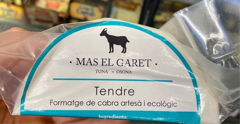 Formatge tendre de cabra artesà i ecològic