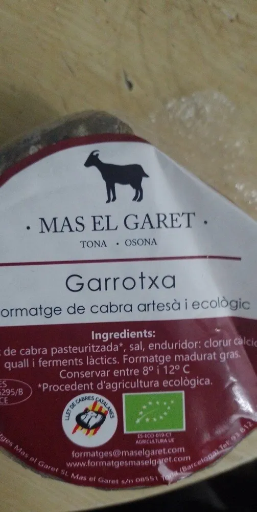 Queso de cabra artesano y ecológico